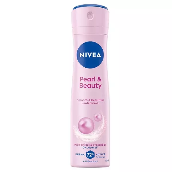 NIVEA DEO SPRAY 150ML PEARL BEAUTY - Naisten deodorantit - 4006000104850 - 1