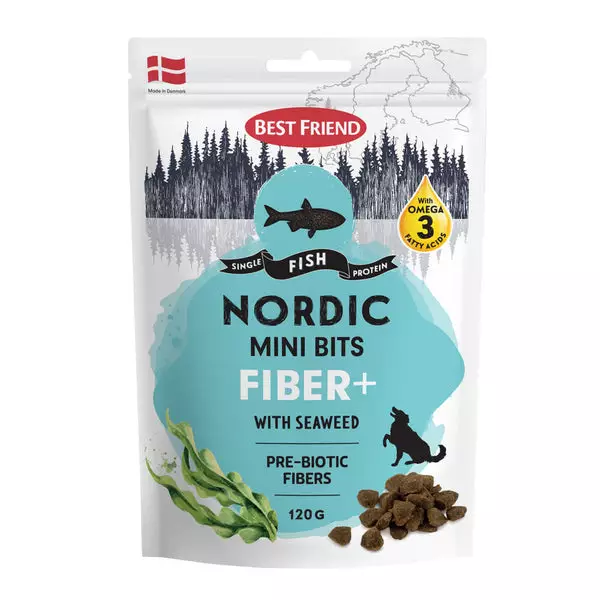NORDIC MINI BITS FIBER PLUS - Koiran makupalat - 5700551172960 - 1