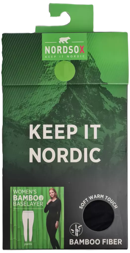 N PITKÄT BAMBU ALUSHOUSUT M - Pitkät alushousut ja kerrastot - 6438159992220 - 1