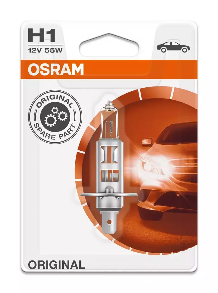 OSRAM POLTIN 12 V ECO H1 - Auton polttimot - 4062172395380 - 1