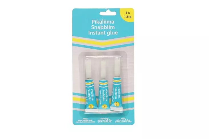 PIKALIIMA 3 KPL - Liimat ja erikoisliimat - 6410412875280 - 1