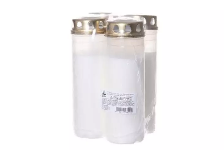 Polar Hautakynttilä 4 kpl 108 h - Hautakynttilät ja lyhtykynttilät - 6410416420370 - 1