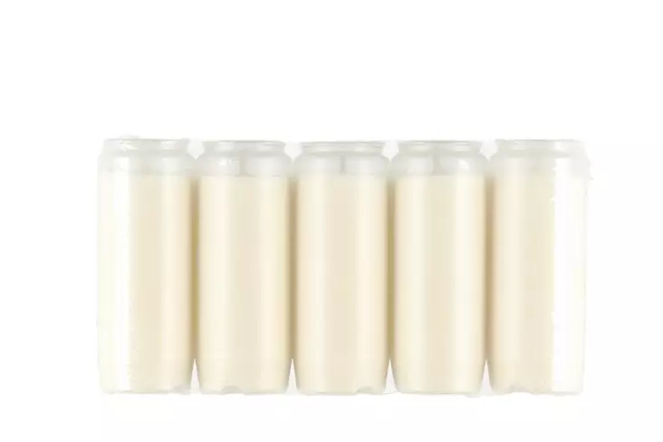 Polar Öljykynttilä valkoinen 5 kpl 80h - Hautakynttilät ja lyhtykynttilät - 6410416312200 - 1