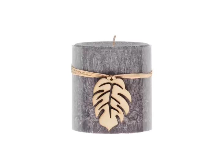 Polar Pöytäkynttilä spider tummanharmaa 7x7,5 cm - Pöytäkynttilät ja tuoksukynttilät - 6410416268590 - 1