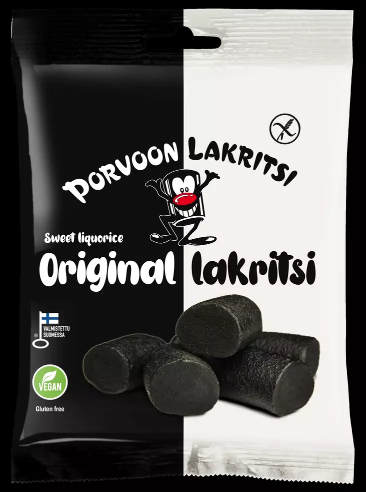 PORVOON SALMIAKKILAKU GLUT. 150G - Makeispussit, -patukat ja tikkarit - 6419161600280 - 1