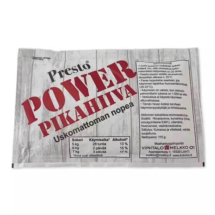 POWER PIKAHIIVA 115G - Viininvalmistus - 6417165012030 - 1