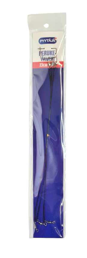 PYYTÄJÄ PERUKE 25cm 3KPL - Perukesiimat ja -tarvikkeet - 6438159211420 - 1