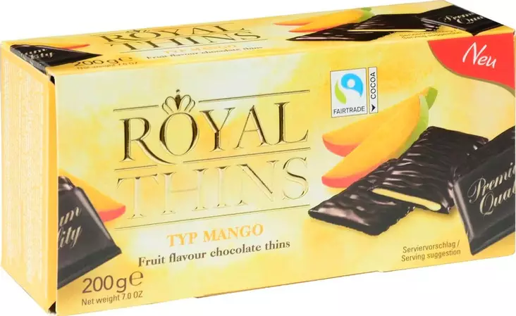 ROYAL THINS MANGO 200G - Suklaat ja konvehdit - 4250231139970 - 1