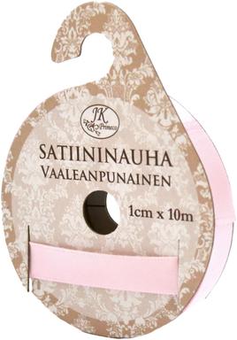 Satiininauha 1cm x 10m vaal.pun. - Tee-se-itse DIY - 6417715036660 - 1