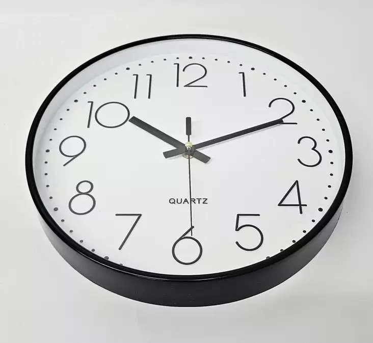 SEINÄKELLO 30 cm VALKOINEN TAUSTA - Seinä- ja pöytäkellot - 6438159386500 - 1