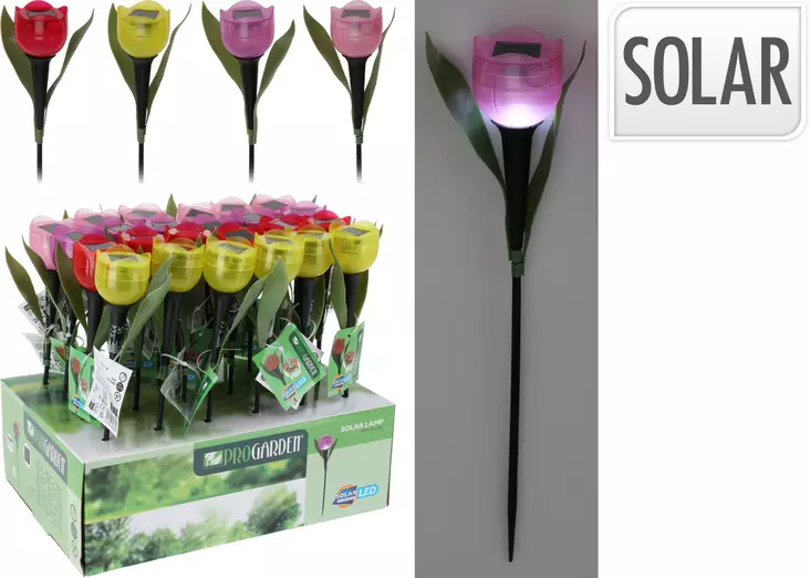 Solarvalo tulppaani - Aurinkokennovalaisimet - 8721037134750 - 1