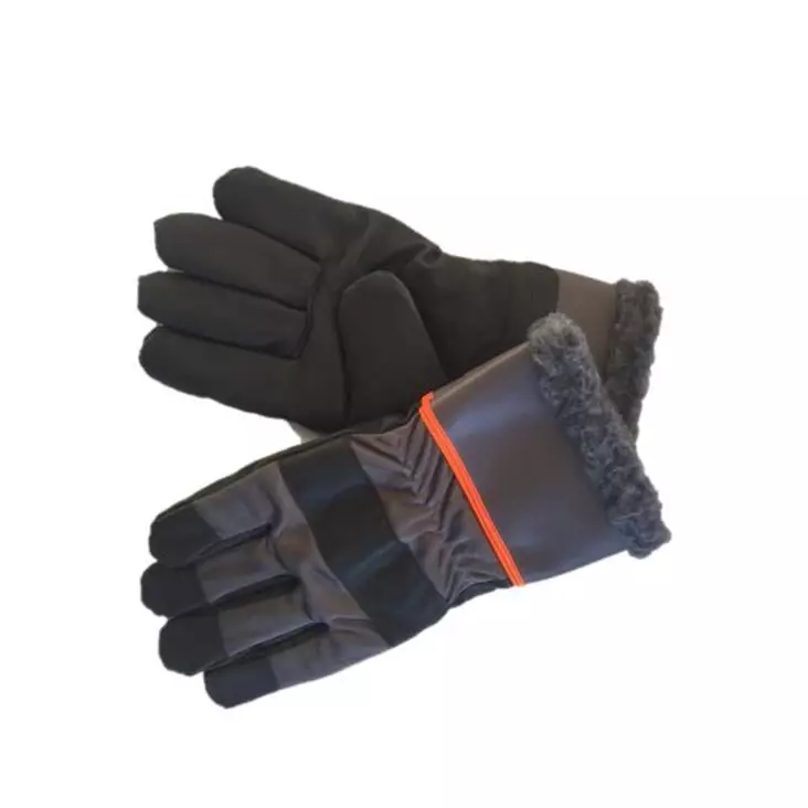 Synteettinen käsine, oranssi huomioselkä Koko 9 - Työhanskat - 6418964557470 - 1