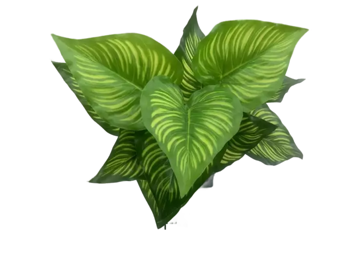 TEKOKUKKA VIHERKASVI SEMENTTIRUUKUSSA - Tekokukat ja -kasvit - 6438159393430 - 1