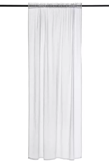 4Living Sivuverho Oliver 2 kpl 140x240 cm valkoinen - Verhot - 6410416153551 - 1