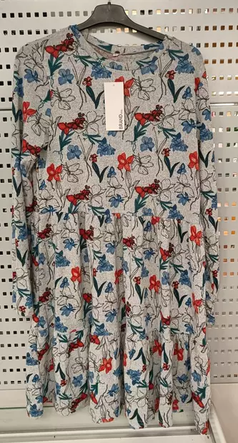 Naisten neulemekko Frill 36-38 col 2 - Mekot - 6419285932861 - 1