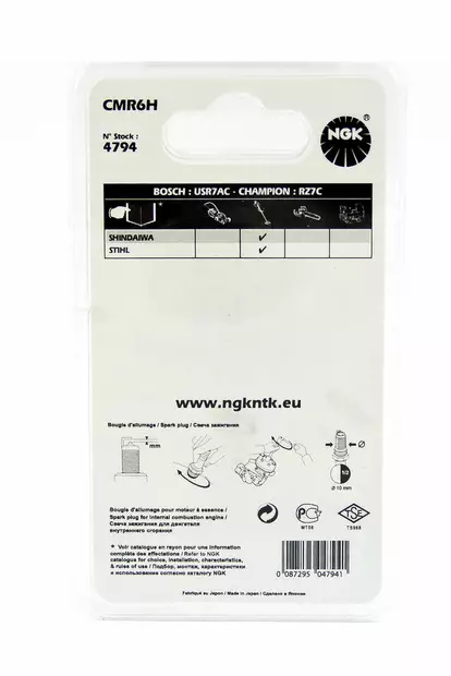 TULPPA NGK CMR6H - Sytytystulpat - 0087295047941 - 1