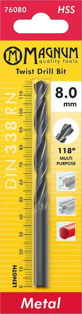 Poranterä HSS Koot 10,0 - 20,0 mm - Metalliporanterät - 0000000007221 - 1