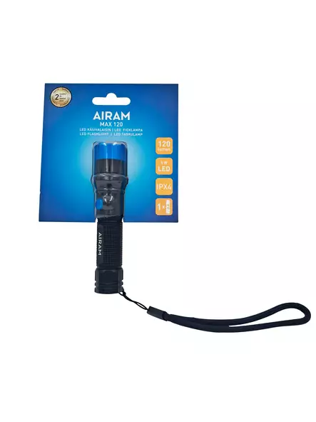 Airam Max 120 taskulamppu 120 lm - Taskulamput - 6435200272911 - 2