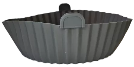 Airfryer suoja silikoni pyöreä - Leivinpaperit ja kelmut - 6438159892841 - 2