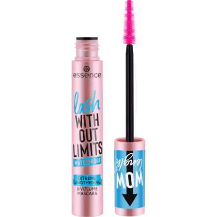 Essence lash WITHOUT LIMITS WATERPROOF EXTREME LENGTHENING & VOLUME MASCARA 03 - Meikit - 4059729490551 - 1