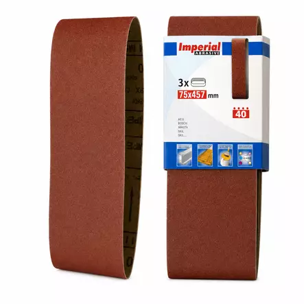Hiomanauha 75x457 K40 3 kpl - Hiomapaperit - 8010626031991 - 1