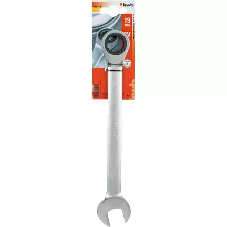 KWB Professional räikkä-kiintolenkkiavain 19 mm - Kiinto- ja jakoavaimet - 4009314604191 - 1