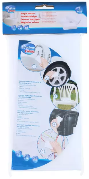Life Time ihmesienet, 3 kpl/paketti - Siivousliinat ja -sienet - 8711252437521 - 1