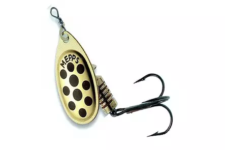 MEPPS Aglia 3 kulta/mustapiste lippa - Lipat - 3700731805611 - 1