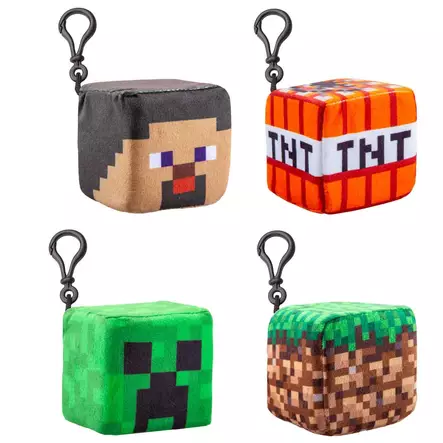 Minecraft avaimenperä klipsillä - Pehmolelut - 5050565653031 - 1