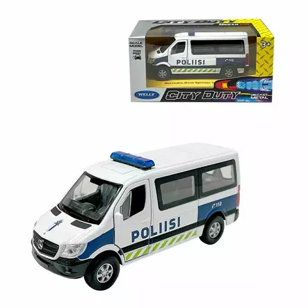 POLIISIAUTO METALLIA - Sisäleikit - 4744615013661 - 1