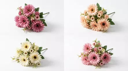 Tekokukka Krysanteemikimppu - Tekokukat ja -kasvit - 6438506017781 - 1