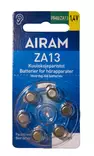 AIRAM ZA 13 1,4V 6BL - Kuulokojeen paristot - 6435200237491 - 1