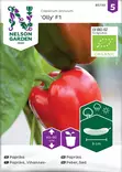 Paprika, Vihannes-, Olly F1, Organic - Vihannesten ja hedelmien siemenet - 7312600857391 - 1