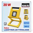 Harju ElectroGEAR Kobra ladattava LED-työvalaisin 20 W 1400 lm – tukeva alumiinirunko - Työvalaisimet - 6438140405821 - 3