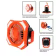 Emax Pöytätuuletin ladattava LED-valolla - Tuulettimet - 6418536037621 - 1