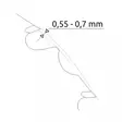 Kovapalaterä Raivaussahaan - Raivaussahat - 0000000007251 - 3