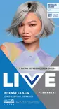 Schwarzkopf LIVE U71 Metallic Silver – pysyvä hopeanharmaa hiusväri - Hiusvärit - 7332531131841 - 1