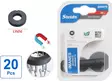 Magneetti, 20 kpl, 13mm - Magneettityökalut - 6438506013011 - 2