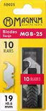 Mattoveitsenterät 10 kpl MGB-25 - Puukot ja veitset - 6418868500251 - 1