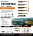 SG Gobster Shad 9cm Clear Water MIX - Jigit ja jigipäät - 5706301769541 - 1