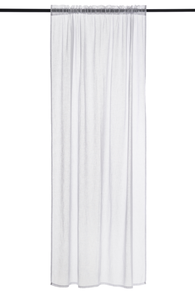 4Living Sivuverho Oliver 2 kpl 140x240 cm valkoinen - Verhot - 6410416153551 - 1