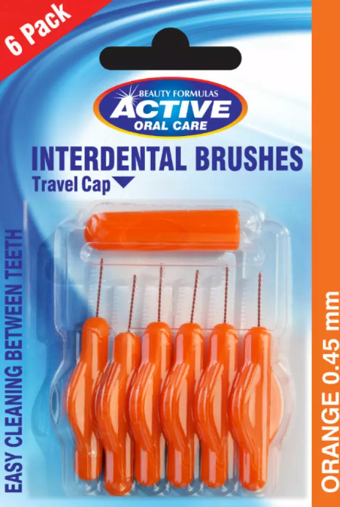 ACTIVE HAMMASVÄLIHARJA 6 PACK - Suunhoito, hammastahnat ja -harjat - 5012251011341 - 1