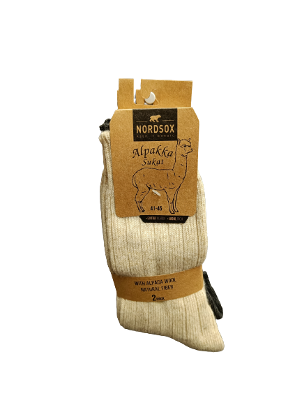 Alpakanvillasukat 2 paria 41-45 - Miesten sukat - 6438159997041 - 1