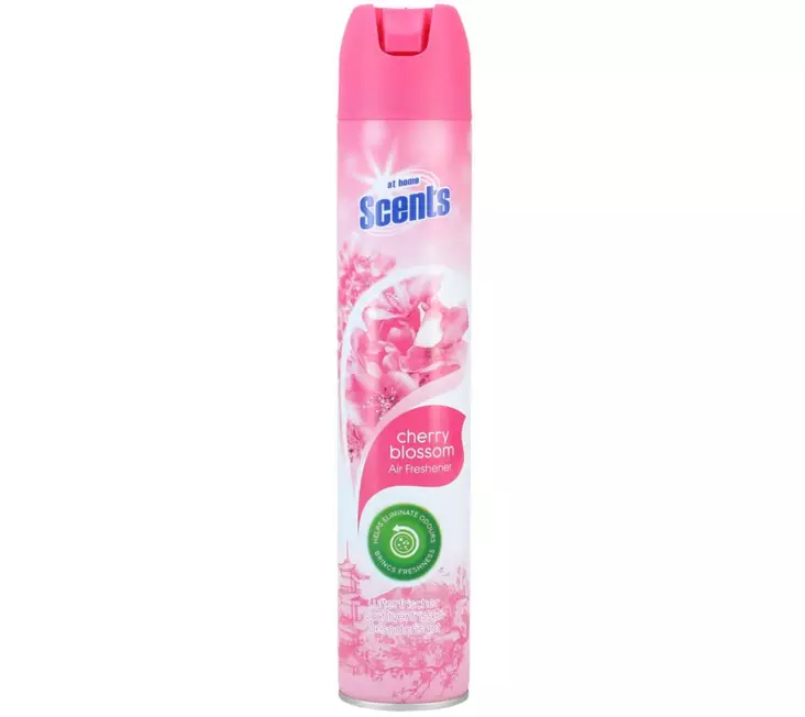 At Home Scents ilmanraikastinsuihke Cherry Blossom EN-FI-SV-NO-DK 400 ml - Ilmanraikastimet - 8720847374721 - 1