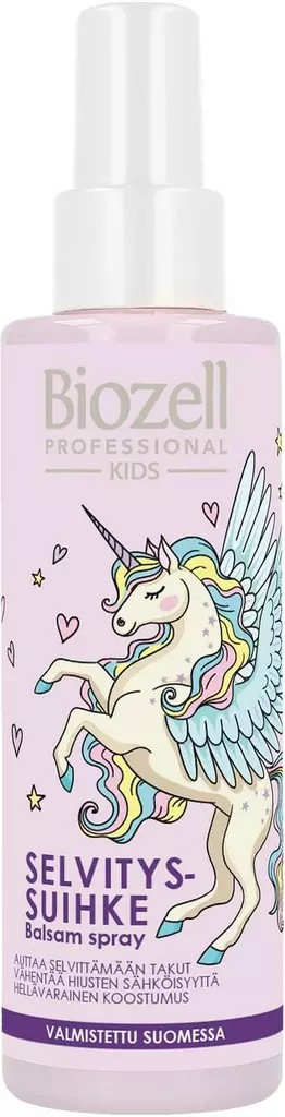 BIOZELL LASTEN SELVITYSSUIHKE 150ML - Hiusnaamiot ja muut hiustuotteet - 6414400081721 - 1