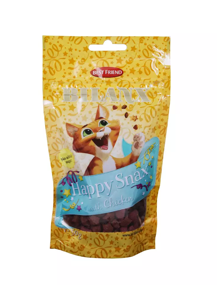 Best Friend Bilanx happy snax chicken kana 50 g kissan makupala - Kissan kuivaruoka - 5700551220401 - 1
