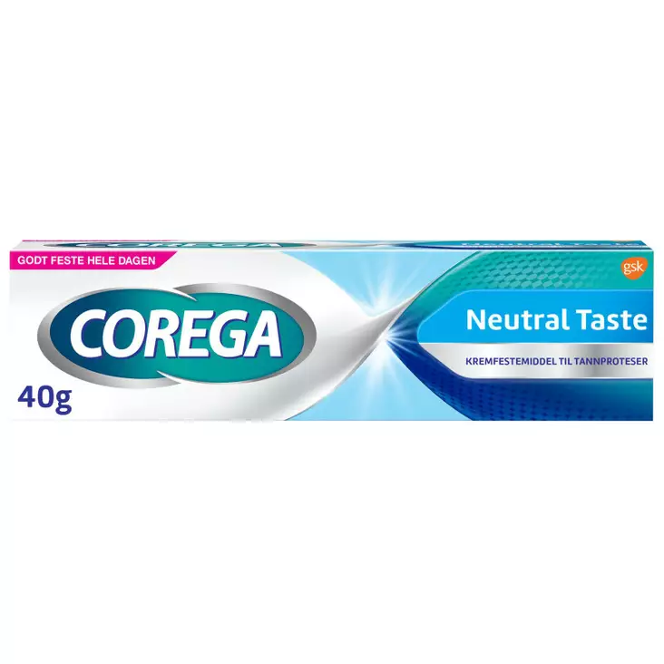 COREGA KIINNITEVOIDE NEUTRAL 40G - Suunhoito, hammastahnat ja -harjat - 5000198136401 - 1