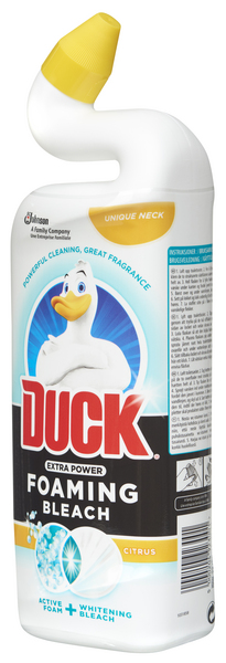 Duck puhdistusaine Valkaiseva ja vaahtoava Citrus 750ml - WC:n puhdistus ja putkenavaajat - 5000204923001 - 1