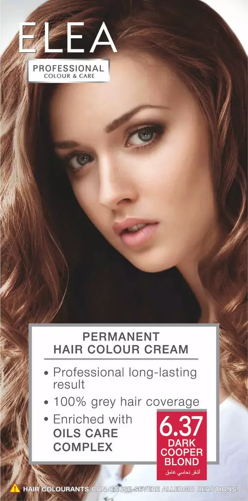 ELEA DARK COPPER BLOND 6,37 - Hiusvärit - 3800708382241 - 2