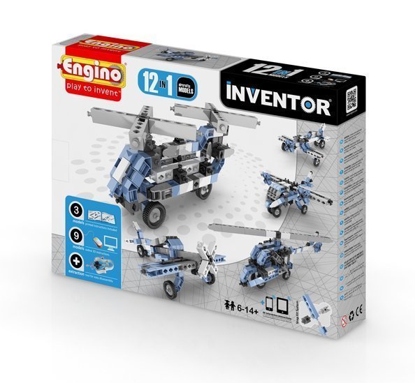 ENGINO RAKENNUSPALIKAT 12in1 - Sisäleikit - 5291664001211 - 1